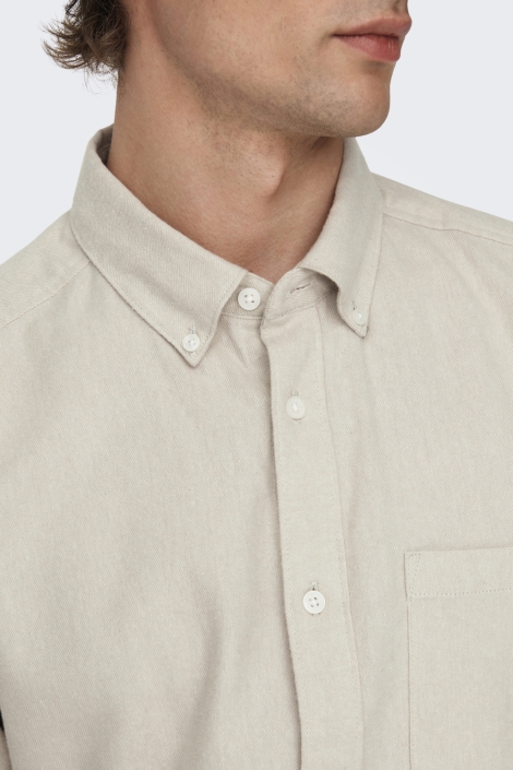 Only & Sons onsgudmund slim 1-pkt solid shirt n